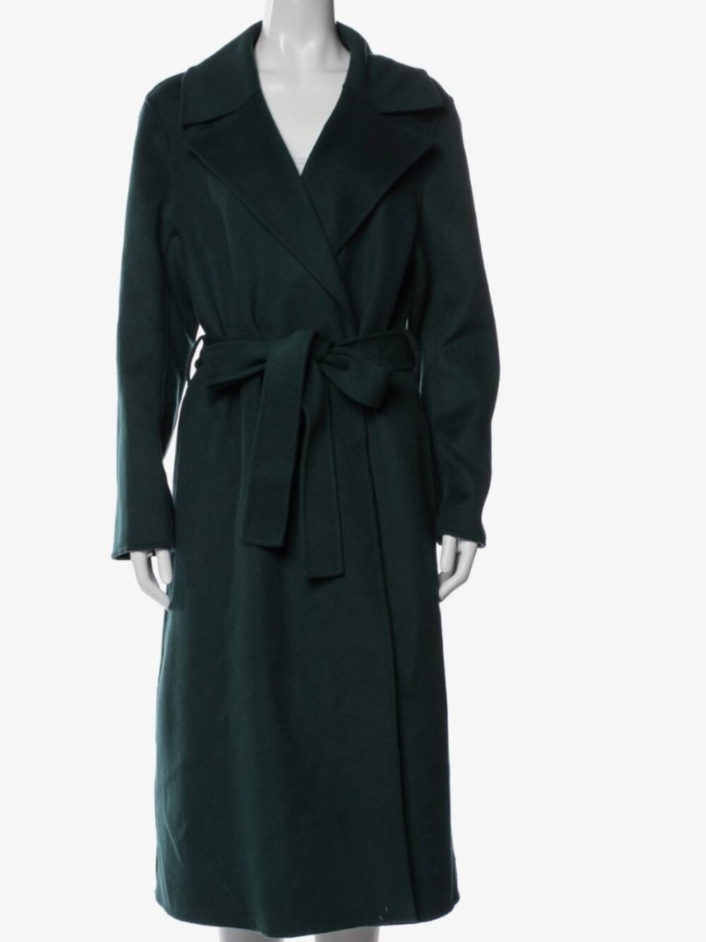 NWT Diane von Furstenberg Wool Trench Coat